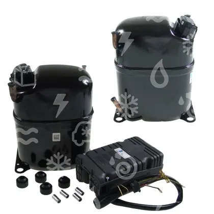 kompresor Tecumseh TAJ4517Z, HBP - R404A, 400V, 50 Hz, 3 fáze, pájecí /36700